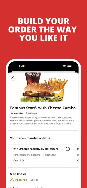 Carl's Jr. Canada screenshot 2