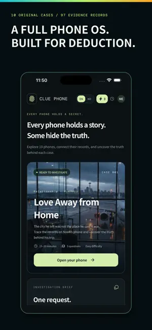 Clue Phone screenshot 1