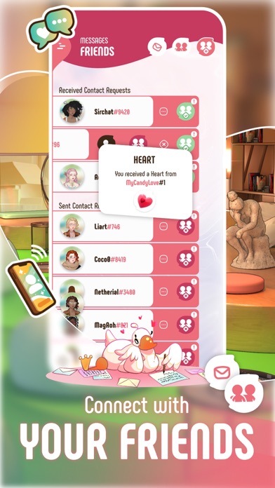 My Candy Love NewGen Otome Sim Screenshot