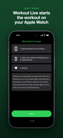 Workout Live - Heart Rate Zone Screenshot 5 of 5