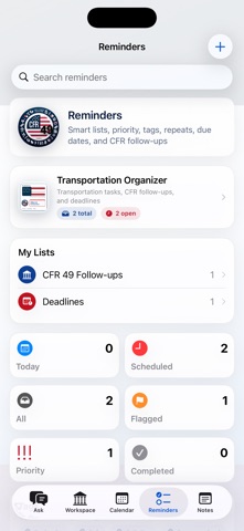 CFR AI - Title 49 Screenshot 4 of 5