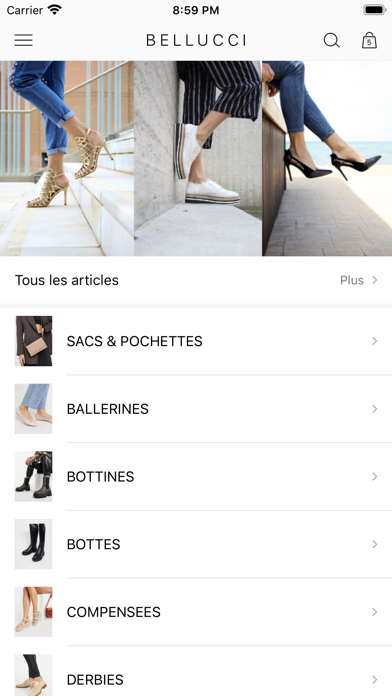 Screenshot #2 pour Bellucci - Shoes & Accessories
