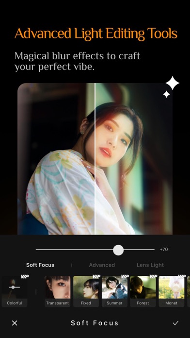 LUMINS - Light Photo Editor Screenshot