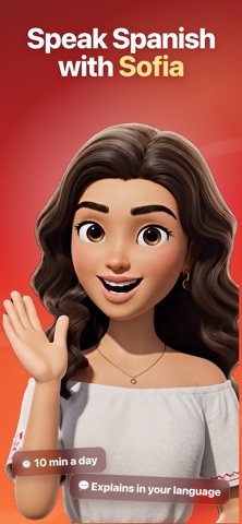 Speak Spanish: Sofia AI Tutor Screenshot 1 of 5