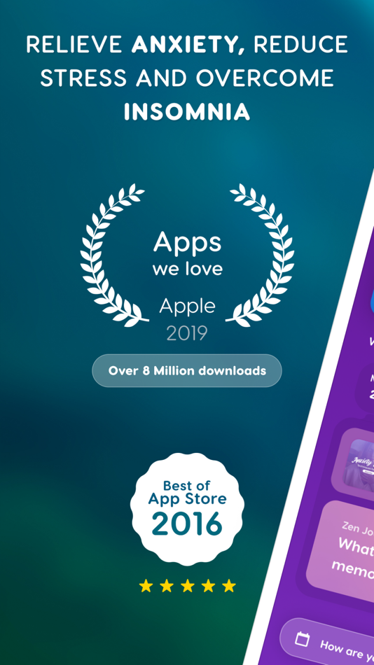 #1. Zen: Guided Meditation & Sleep (iOS) 由: MoveNext, Ltd