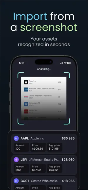 SnapFolio: Portfolio Tracker screenshot 3