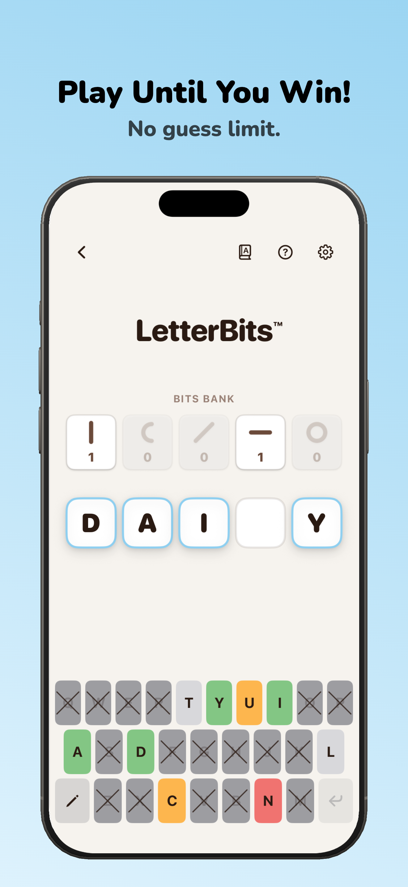LetterBits: Daily Word Puzzle screenshot 4
