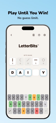 LetterBits: Daily Word Puzzle Screenshot 3 of 7