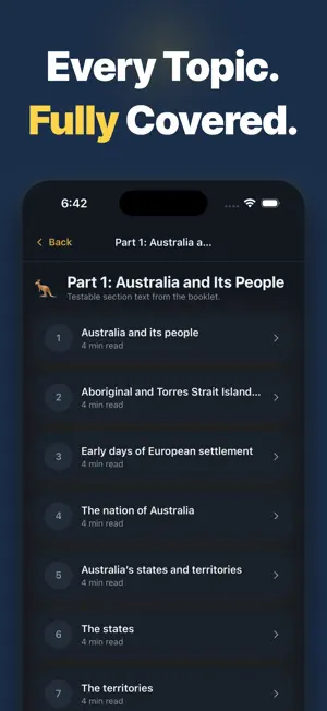 Citizenship Test AU 2026 [New] screenshot 4