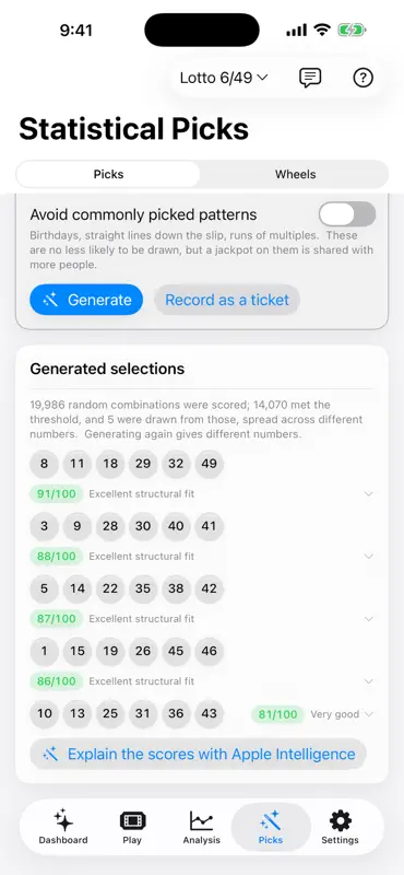 LottoSelect Canada screenshot 4 of 6
