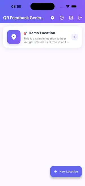 QR Feedback Collector screenshot 4