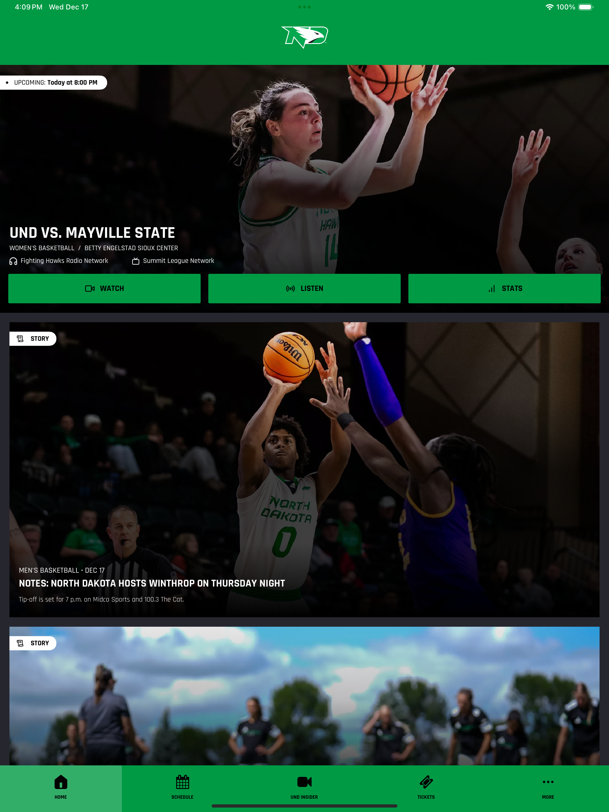UND Fighting Hawks