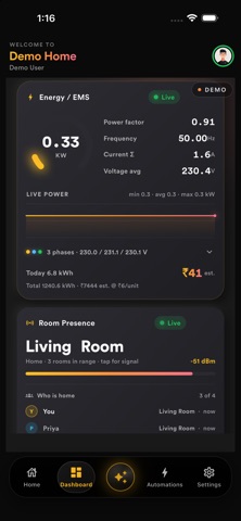 App screenshot