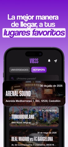 VIB3S - Comparte el viaje screenshot
