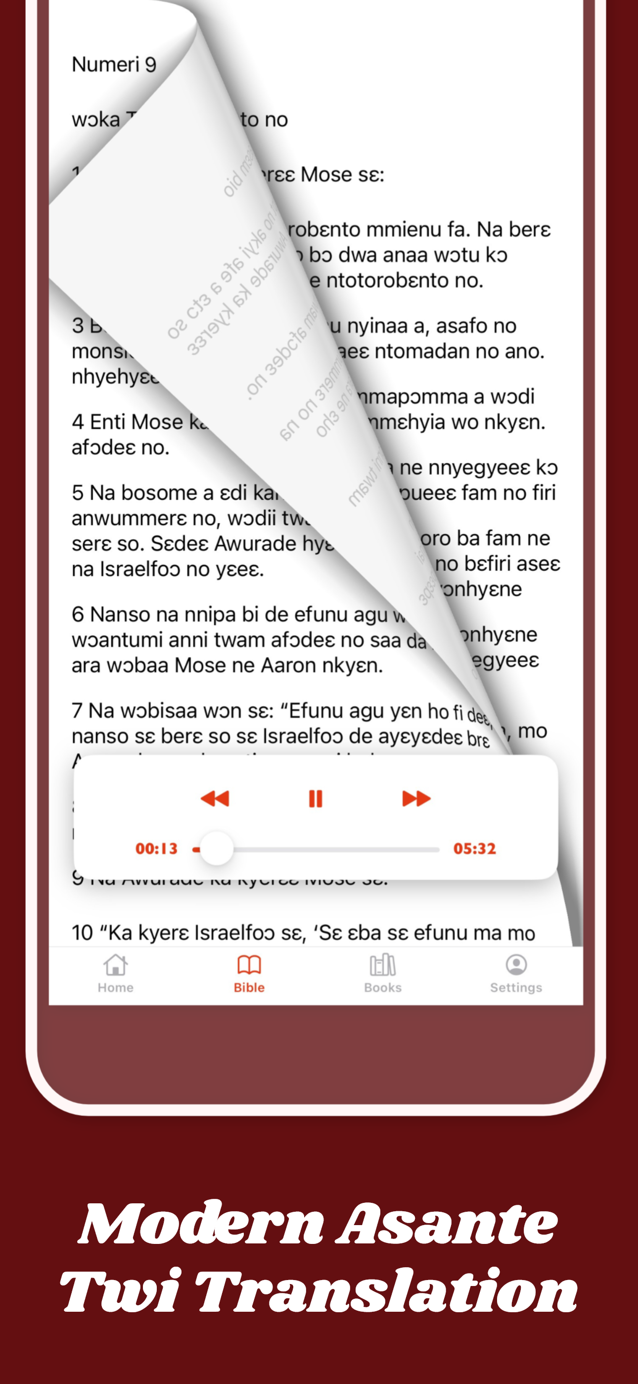 Twi Bible: Asante Listen Audio screenshot 6