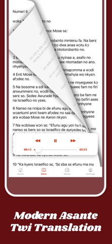 Twi Bible: Asante Listen Audio screenshot