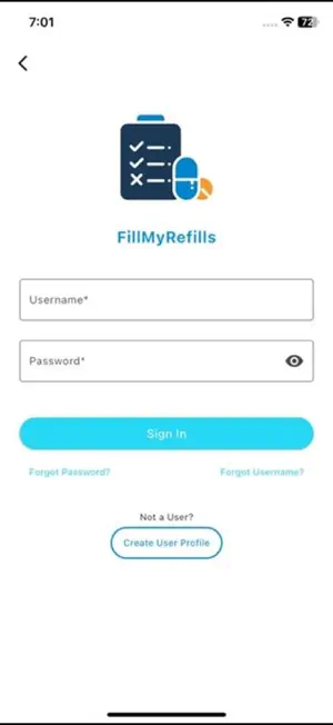 FillMyRefills 2.0 screenshot 1