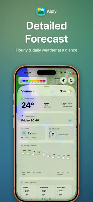 alply: Rain Radar Austria screenshot 2