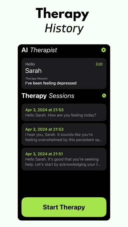 AI Therapist: Therapy Chatbot screenshot-3