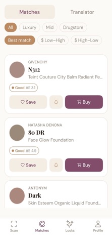 GlowMatch Beauty Screenshot 2 of 5