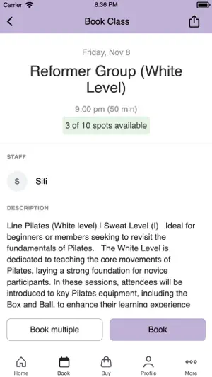 Line Pilates screenshot 3