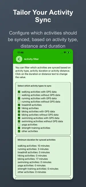 Health Sync by appyhapps iPhone screenshot 5
