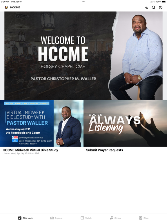 Screenshot #4 pour Holsey Chapel CME Church