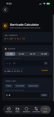 Gamma Pro: NDT Radiography Screenshot 6 of 7