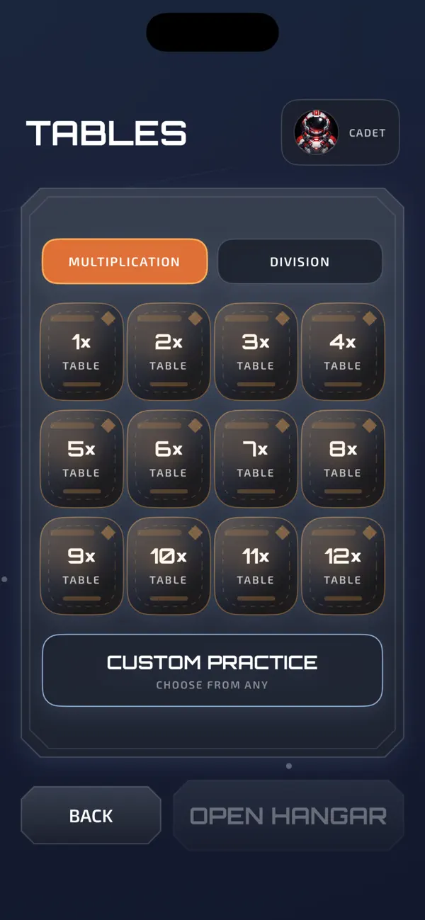 Screenshot #1 pour Math Blast by Anna's Arcade