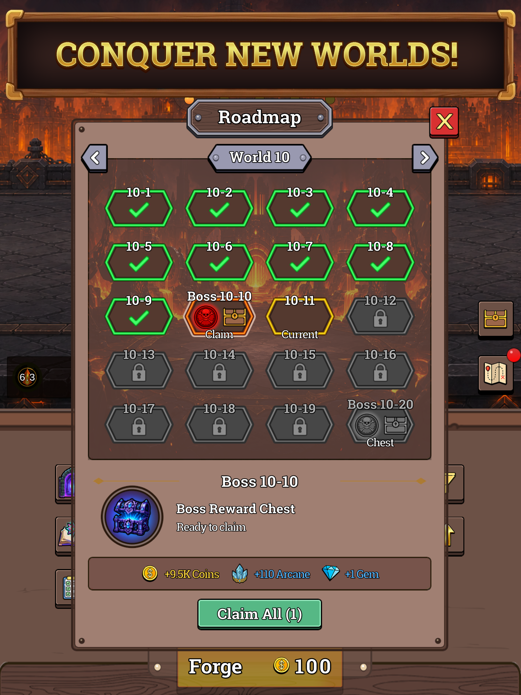 Idle Forge RPG screenshot 9