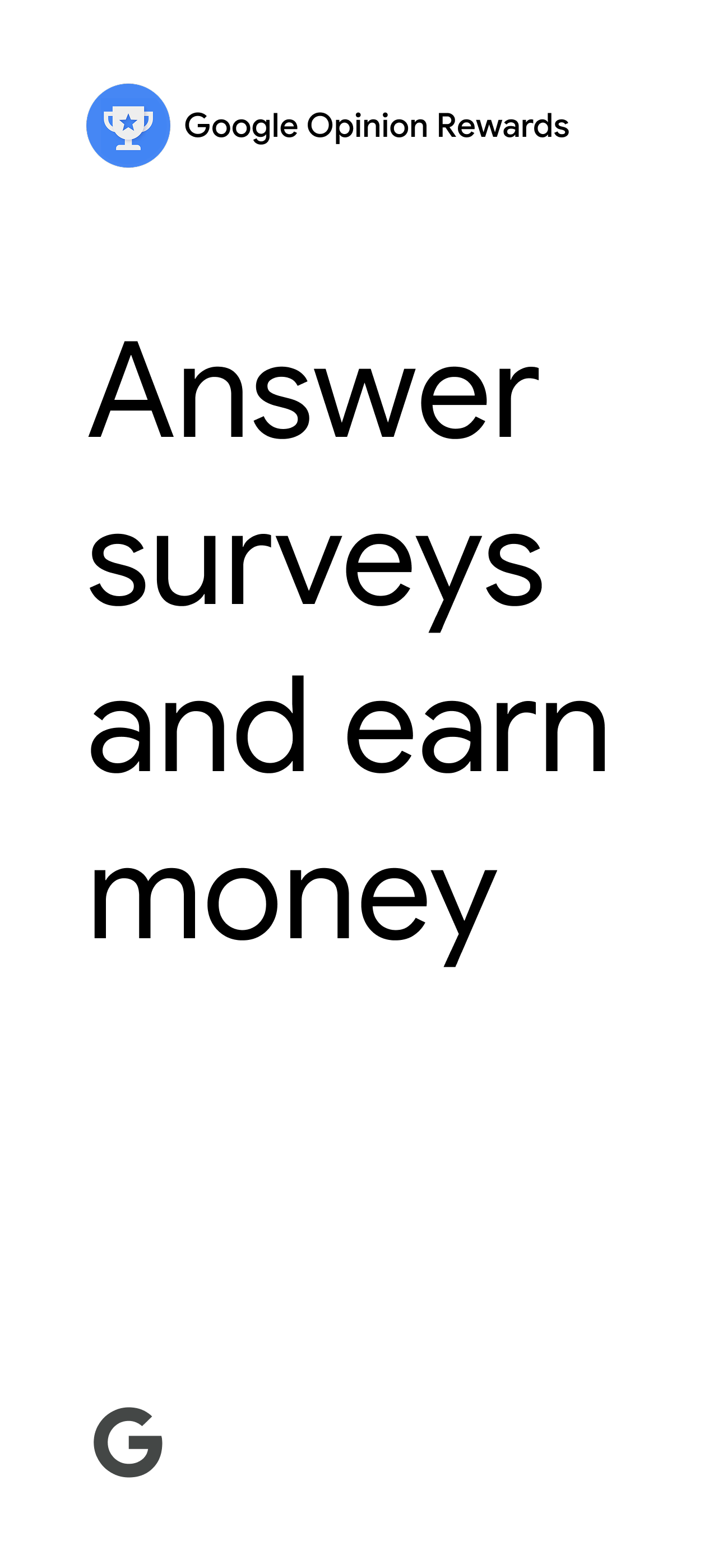 Google Opinion Rewards