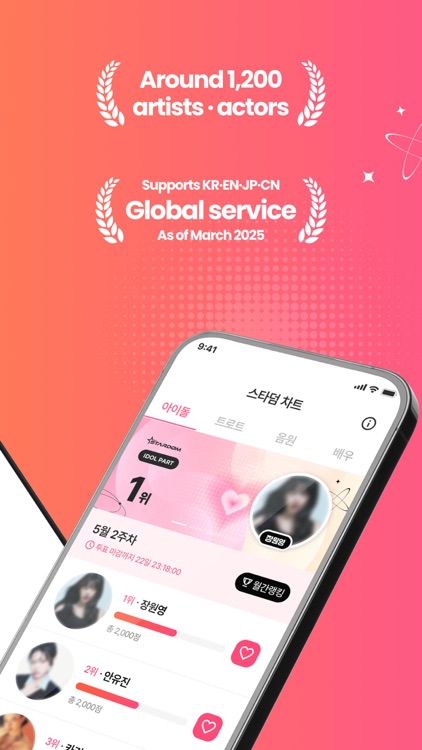 STARDOM : Fan, vote, community