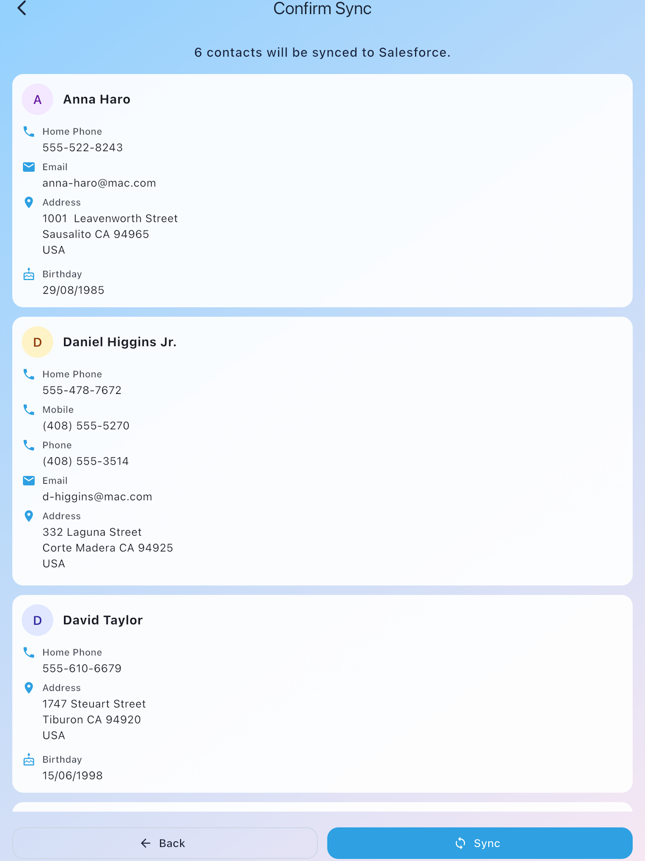Contact Linker screenshot 12