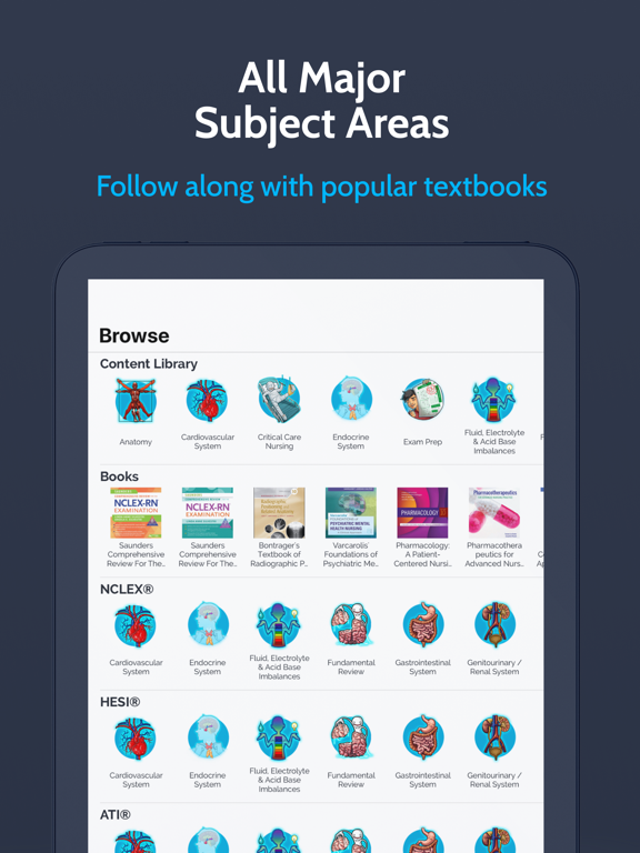 Picmonic Nursing School Study iPad screenshot 6 - Education app