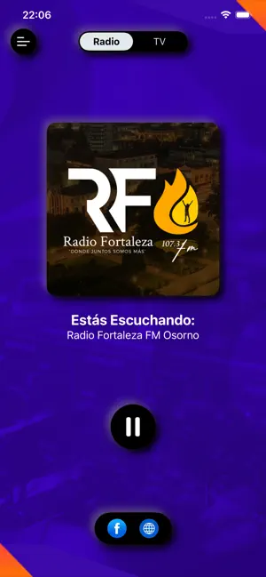 Radio Fortaleza FM Osorno screenshot 2