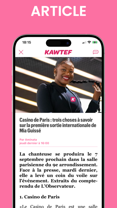 Kawtef: Buzz & actu au Sénégal Screenshot