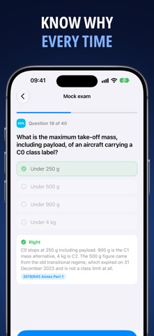 EASA Drone Exam: A1 A3 & A2 screenshot 4