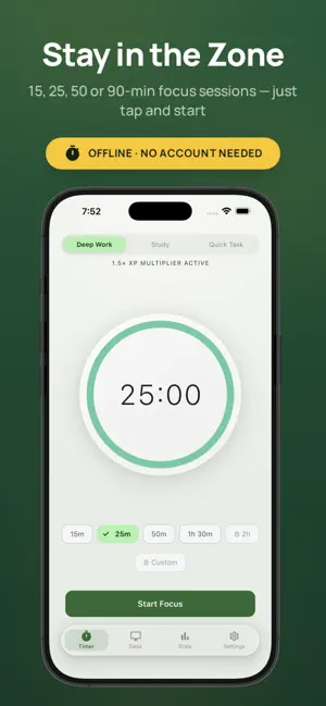 Focus Grove: Focus Timer screenshot 2