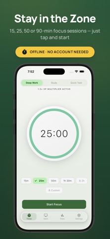 Focus Grove: Focus Timer Screenshot 2 of 5