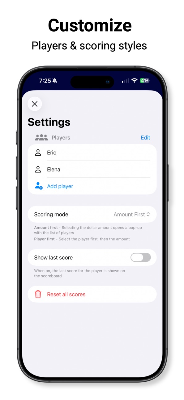 iPhone screenshot