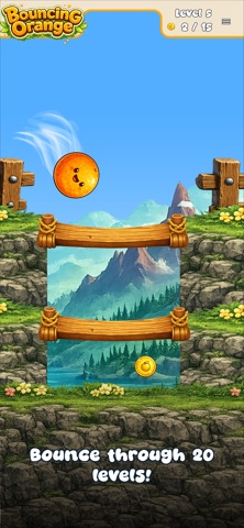 Bouncing Orange screenshot 2