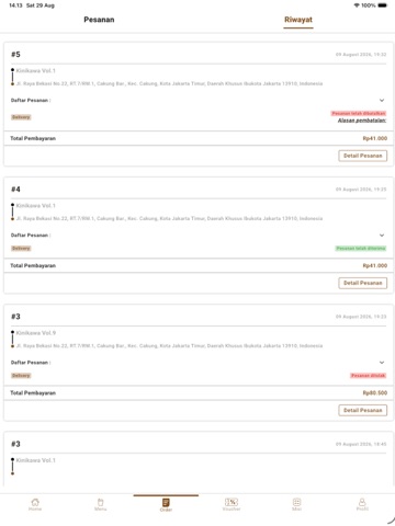 KINIKAWA COFFEE iPad screenshot 2