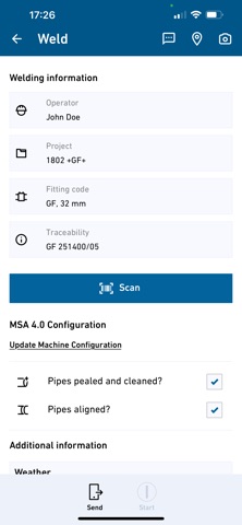 App screenshot
