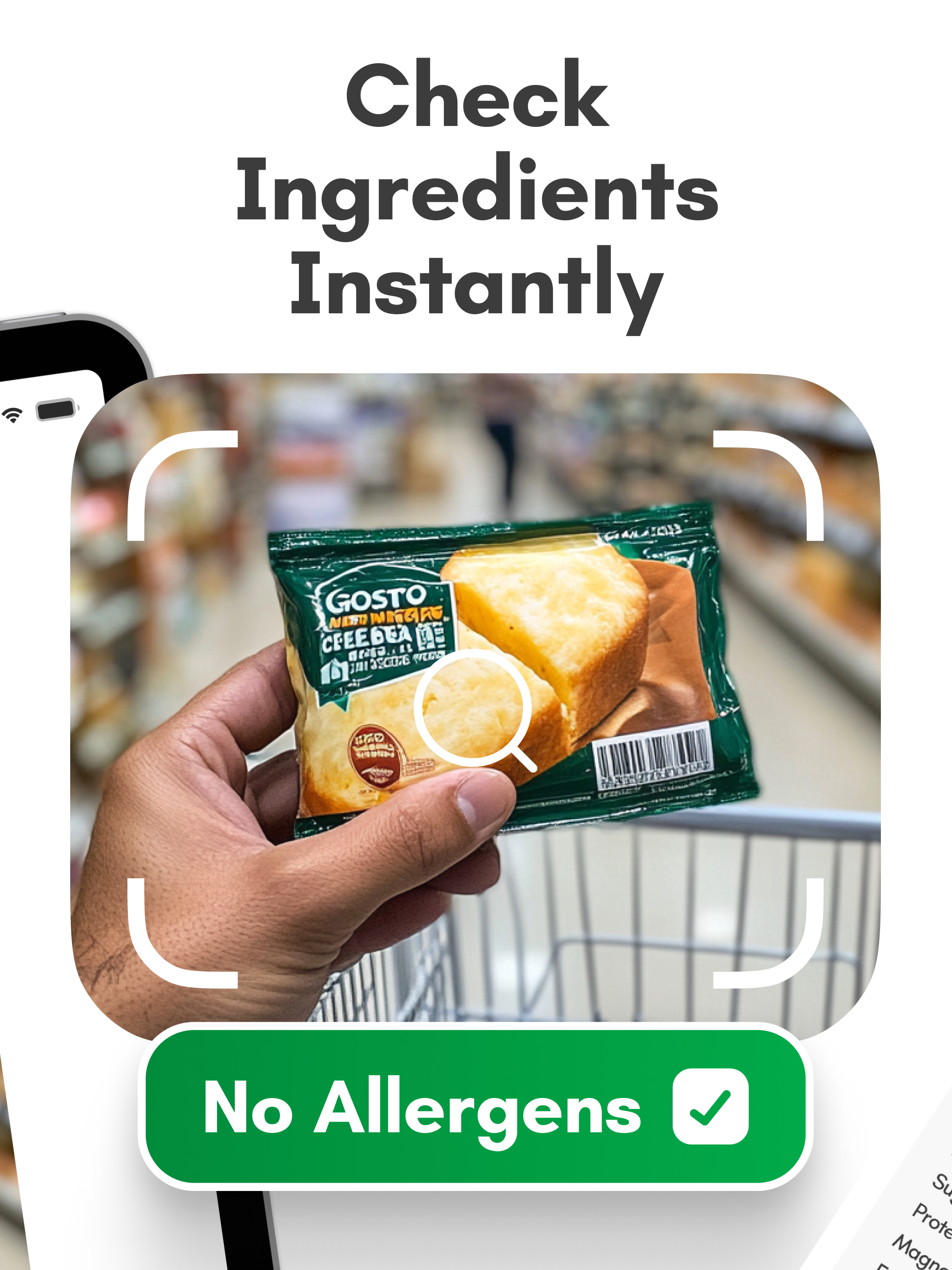 Allergy Tracker - Scanner Food