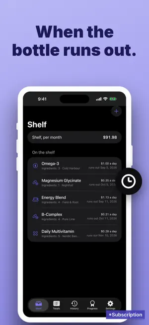 Supplement Stack: Vitamin Log screenshot 4
