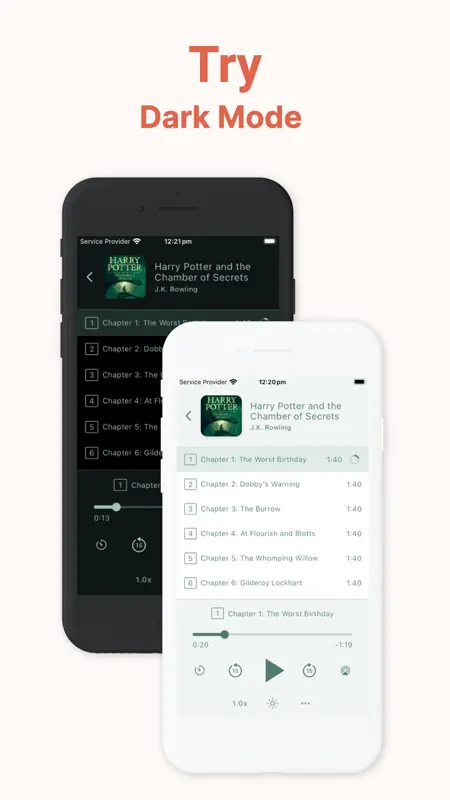 BookPlayer: MP3/M4B/M4A/MP4 screenshot 6 of 7