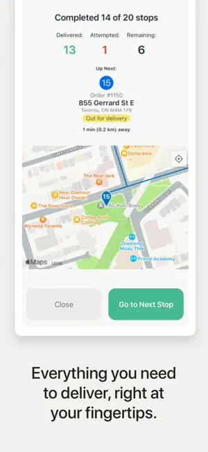 EasyRoutes Delivery Driver screenshot 2