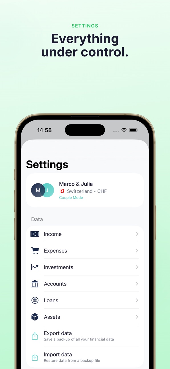 iPhone screenshot