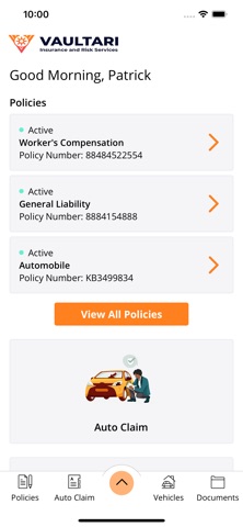 Vaultari Insurance Screenshot 2 of 5