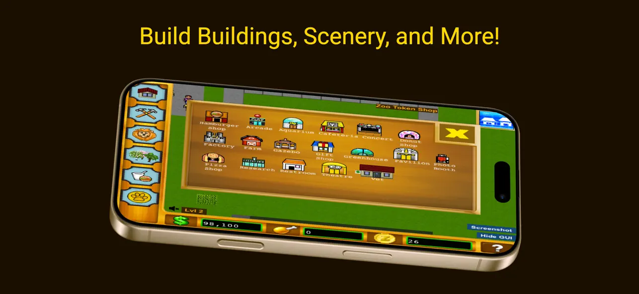 Screenshot #2 pour Online Zoo Builder